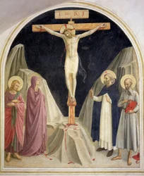 A Crucificação, com SS. Domingos e Jerônimo, 1442
